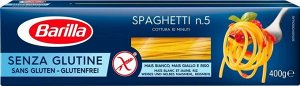 Макароны "Барилла" GLUTEN FREE Spagetti 400г (СПАГЕТТИ БЕЗ ГЛЮТЕНА) 1/12, шт