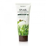 Крем с муцином улитки для кожи рук и ног DEOPROCE Snail Recovery Moisture Hand &amp; Foot, 100ml
