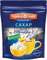 Сахар кусковой Чайкофский колотый 0,45кг 1/12