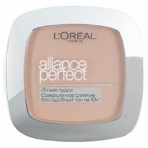 Loreal paris легкая пудра «alliance perfect совершенное слияние», выравнивающая и увлажняющая  R3 Бежевый розовый