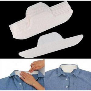 Вкладыши (стикеры / наклейки) от пота и загрязнений на воротник рубашки 5 шт.
