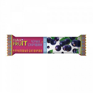 Батончик "Flax Fruit", с черной смородиной Компас здоровья, 30 г