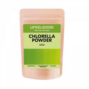 Морская водоросль, хлорелла / Chlorella powder Ufeelgood, 100 г