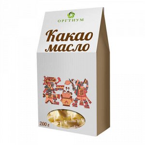 Какао-масло горячего первого отжима Оргтиум, 100 г