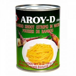 Ростки бамбука, полосками Aroy-D