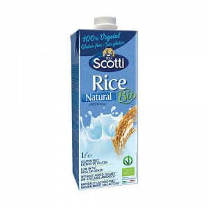 Напиток рисовый "Натуральный" Riso Scotti, 1 л