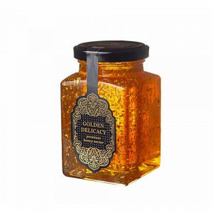 Деликатес медовый "Golden Delicacy", с золотом Мусихин. Мир мёда