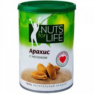 Арахис с чесноком Nuts for life, 200 г