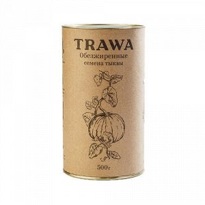 Семена тыквы обезжиренные Trawa, 500 г