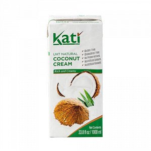 Сливки кокосовые "Kati", 24% Aroy-D, 1 л