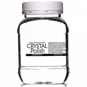 Лак стекловидный глянцевый 500 мл LUXART CrystalPolish, спиртовая основа, не липкий