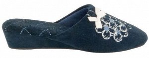 Тапочки "Баледжо" на танкетке, изящная обувь домашняя женская на танкетке