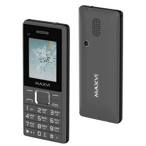 Телефон сотовый Maxvi C9i Grey-black