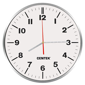 Часы Centek СТ-7100 White