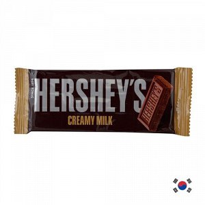 Hershey's Korean Hersheys Creamy Milk chocolate 40g - Молочный шоколад Hersheys