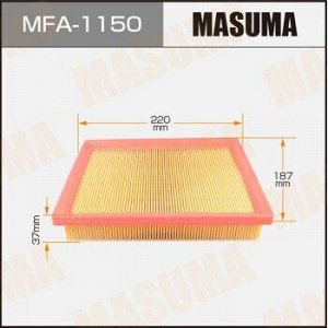 Воздушный фильтр A-1027 MASUMA