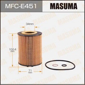 Фильтр масляный LHD MASUMA BMW X5 (E53) / N62B44A, N62B48A