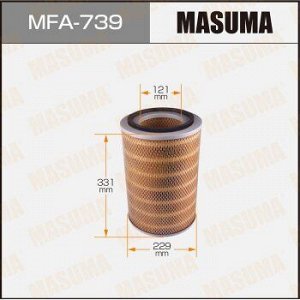 Воздушный фильтр A-616 MASUMA (1/4) б MFA-739