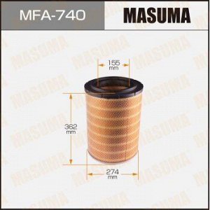 Воздушный фильтр A-617 MASUMA (1/4) б