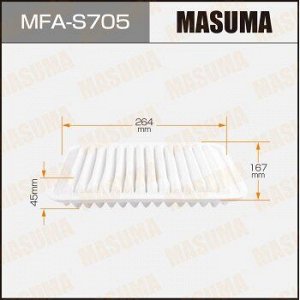 Воздушный фильтр A-978 MASUMA SUZUKI/ SWIFT, SPLASH, WAGON R