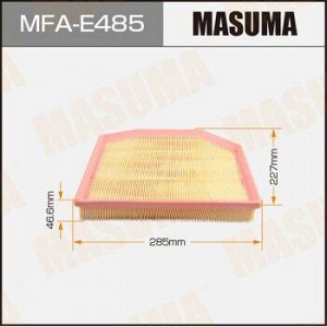 Воздушный фильтр MASUMA LHD BMW X3 (E83) / N52B30, N52B25 (1/21)