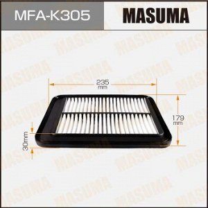 Воздушный фильтр MASUMA LHD HYUNDAI/ i10	/ V1100 07- (1/40) MFA-K305