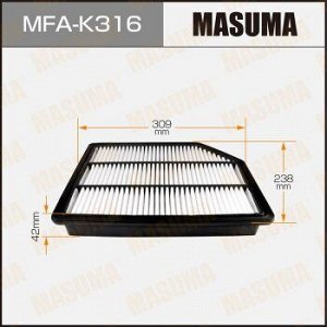 Воздушный фильтр MASUMA LHD HYUNDAI/ iX55/ V3000 08- (1/40) MFA-K316