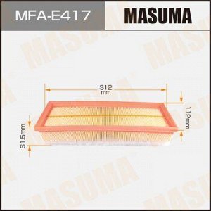 Воздушный фильтр MASUMA PEUGEOT/ 206,207,307,308,3008/ V1600 04-