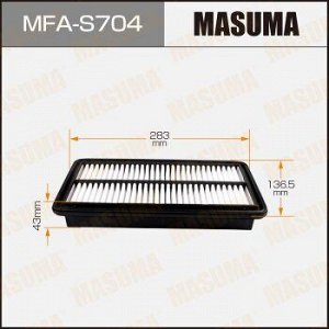 Воздушный фильтр MASUMA SUZUKI/ SX4/ YA41S, YB41S 06- (1/40)