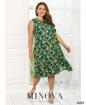 Платье №2255-зеленый