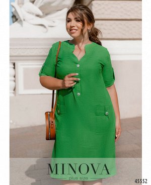 Платье №17-265-Зелёный