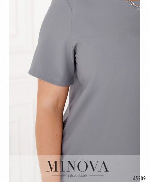 Блуза №2283-серый