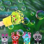 Перчатка для мыльных пузырей Glove Bubble с мыльным раствором