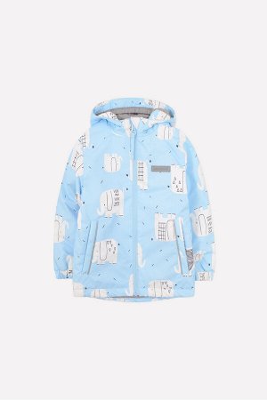 Куртка(Весна-Лето)+boys (голубой, слоники)