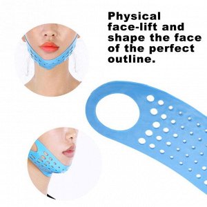 Силиконовая маска-гамак для лица для подтяжки подбородка