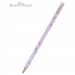 Карандаш пластиковый &quot;ArtGraphix.Zefir.My Sweet. Зефирки&quot; трехгранный НВ 21-0049/16 Bruno Visconti {Китай}