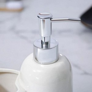 Дозатор для мыла со стаканом Pure water, 300 мл