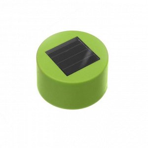 Садовый светильник на солнечной батарее «Зелёная трапеция», 4.5 x 30 x 4.5 см, 1 LED, свечение белое