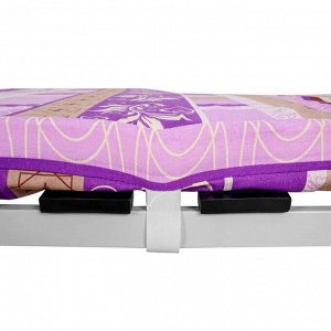 Кровать раскладная на ламелях с матрасом «Марфа-1», 190?70?32 см, до 100 кг, рисунок МИКС