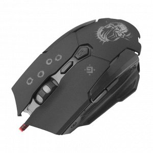 Мышь Defender Killer GM-170L black, игровая, 3200dpi, 6 кнопок, USB (52170)