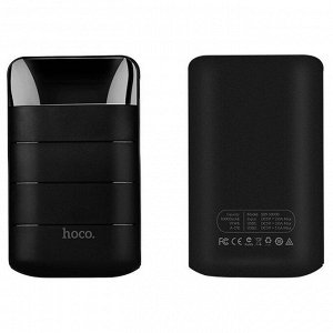Резервный аккумулятор Hoco B29 Black 10000 mAh 2 USB (2A + 2A)