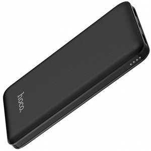 Резервный аккумулятор Hoco J26 Simple Energy Black 10000 mAh 2 USB (2.1A + 2.1A)