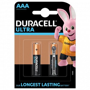 Батарейка DURACELL LR03 Ultra Power, блистер 2шт.