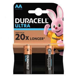 Батарейка DURACELL LR6 Ultra Power, блистер 2шт.