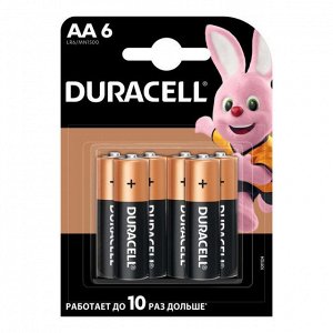 Батарейка DURACELL LR6, блистер 6шт.