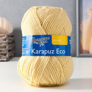 Пряжа Karapuz Eco (КарапузЭко) 90% акрил, 10% капрон 125м/50гр шампанск (772)