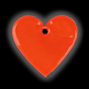 Светоотражающий элемент «Сердце», 5 ? 5 см, цвет МИКС