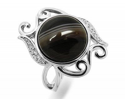 Серебряные украшения со всего света — Поделочный камень: Кольцо
