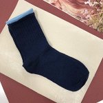 Детские носки WonderKids. Возраст 2-3 года, размер 14-15 цвета тёмный индиго.