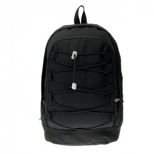 Рюкзак кэжуал Armin A4 из износостойкой ткани чёрного цвета.